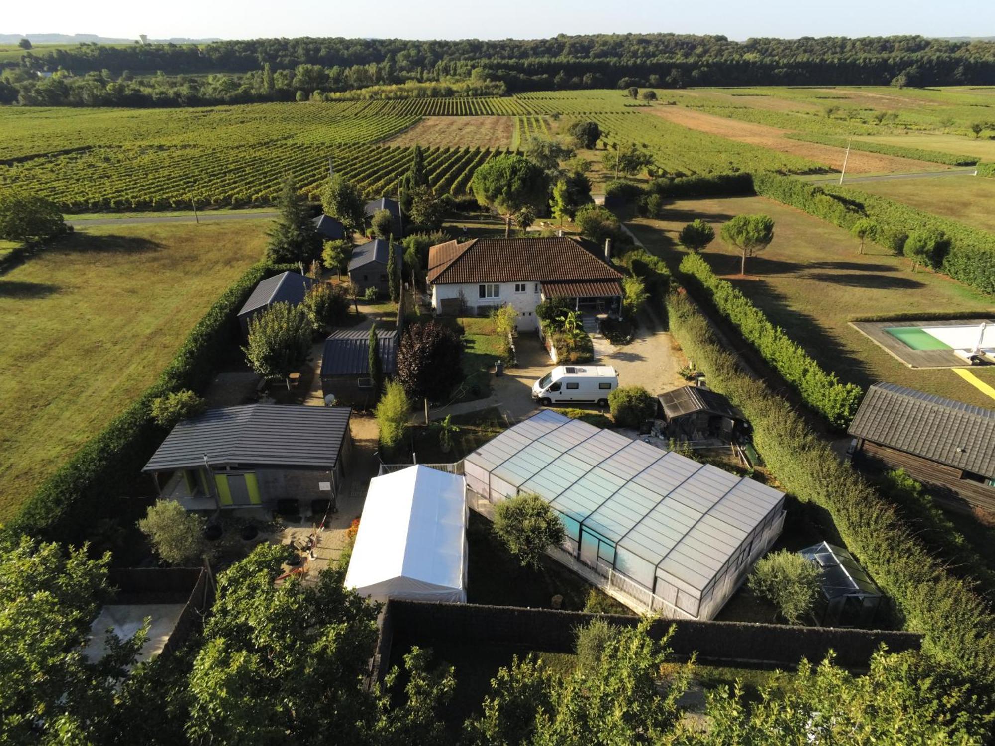 Вилла Les Pilotis Du Cognac Bourg-Charente Экстерьер фото